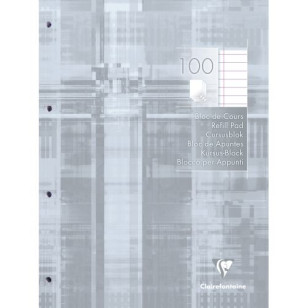 Clairefontaine blok 90 g A4 – gelijnd – 1 lijn